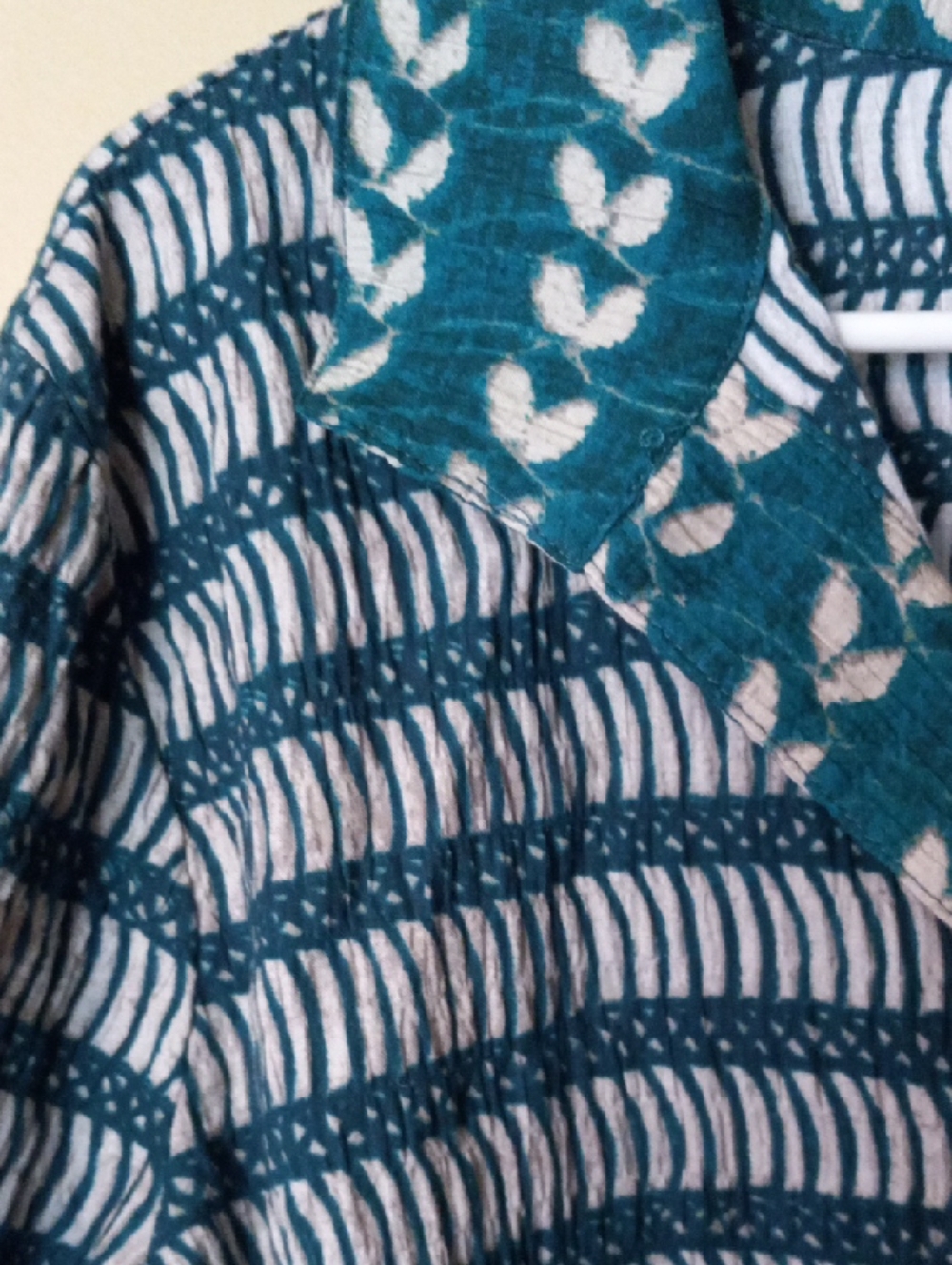 Habitat Button-up Batik Blouse